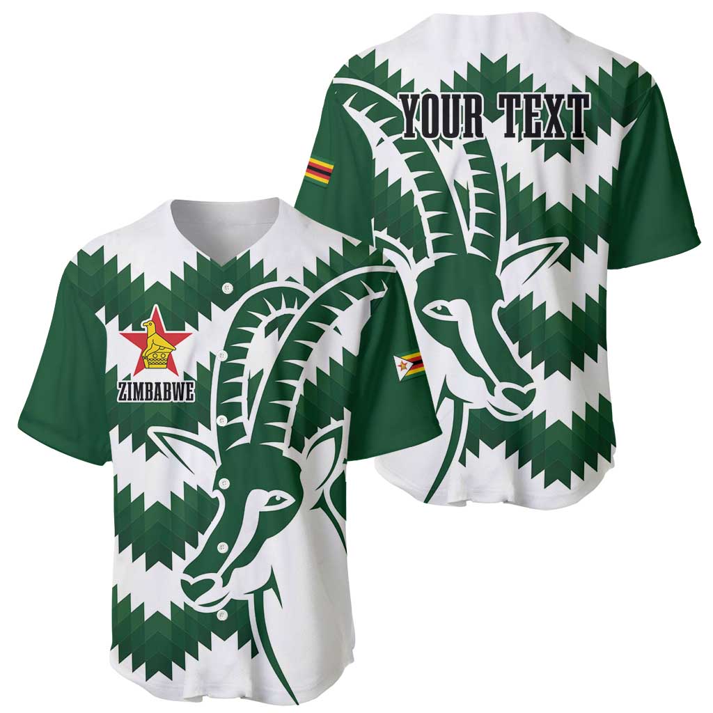 Zimbabwe Rugby The Sables Personalized Baseball Jersey Retro Jersey Inspired - Wonder Print Shop