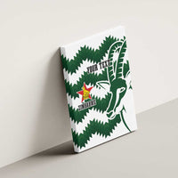 Zimbabwe Rugby The Sables Personalized Canvas Wall Art Retro Jersey Inspired - Wonder Print Shop