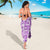 Hawaii Christmas Retro Patchwork Sarong Violet - Wonder Print Shop