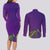 Mardi Gras Festive Confetti Couples Matching Long Sleeve Bodycon Dress and Long Sleeve Button Shirt LT7 - Wonder Print Shop