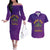 Mardi Gras Festive Confetti Couples Matching Off The Shoulder Long Sleeve Dress and Hawaiian Shirt LT7 - Wonder Print Shop