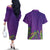 Mardi Gras Festive Confetti Couples Matching Off The Shoulder Long Sleeve Dress and Hawaiian Shirt LT7 - Wonder Print Shop