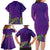 Mardi Gras Festive Confetti Family Matching Long Sleeve Bodycon Dress and Hawaiian Shirt LT7 - Wonder Print Shop