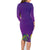 Mardi Gras Festive Confetti Family Matching Long Sleeve Bodycon Dress and Hawaiian Shirt LT7 - Wonder Print Shop