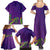 Mardi Gras Festive Confetti Family Matching Summer Maxi Dress and Hawaiian Shirt - Wonder Print Shop