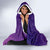 Mardi Gras Festive Confetti Hooded Blanket