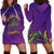 Mardi Gras Festive Confetti Hoodie Dress - Wonder Print Shop