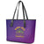 Mardi Gras Festive Confetti Leather Tote Bag - Wonder Print Shop