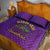 Mardi Gras Festive Confetti Quilt Bed Set - Wonder Print Shop