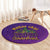 Mardi Gras Festive Confetti Round Carpet