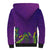 Mardi Gras Festive Confetti Sherpa Hoodie - Wonder Print Shop