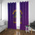 Mardi Gras Festive Confetti Window Curtain - Wonder Print Shop