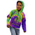 Mardi Gras Kid Hoodie Tie-dye Style - King - Wonder Print Shop