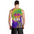 Mardi Gras Men Tank Top Tie-dye Style - King - Wonder Print Shop