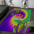 Mardi Gras Area Rug Tie-dye Style - Queen LT7 - Wonder Print Shop