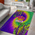 Mardi Gras Area Rug Tie-dye Style - Queen LT7 - Wonder Print Shop