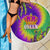 Mardi Gras Beach Blanket Tie-dye Style - Queen LT7 - Wonder Print Shop