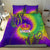 Mardi Gras Bedding Set Tie-dye Style - Queen LT7 - Wonder Print Shop