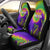 Mardi Gras Car Seat Cover Tie-dye Style - Queen LT7 - Wonder Print Shop