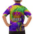 Mardi Gras Family Matching Mermaid Dress and Hawaiian Shirt Tie-dye Style - Queen LT7 - Wonder Print Shop