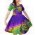 Mardi Gras Family Matching Mermaid Dress and Hawaiian Shirt Tie-dye Style - Queen LT7 - Wonder Print Shop