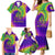 Mardi Gras Family Matching Mermaid Dress and Hawaiian Shirt Tie-dye Style - Queen LT7 - Wonder Print Shop