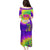 Mardi Gras Family Matching Puletasi and Hawaiian Shirt Tie-dye Style - Queen - Wonder Print Shop