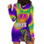 Mardi Gras Hoodie Dress Tie-dye Style - Queen - Wonder Print Shop