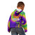 Mardi Gras Kid Hoodie Tie-dye Style - Queen - Wonder Print Shop