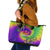 Mardi Gras Leather Tote Bag Tie-dye Style - Queen - Wonder Print Shop