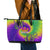 Mardi Gras Leather Tote Bag Tie-dye Style - Queen - Wonder Print Shop