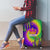 Mardi Gras Luggage Cover Tie-dye Style - Queen - Wonder Print Shop