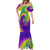 Mardi Gras Mermaid Dress Tie-dye Style - Queen - Wonder Print Shop