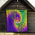 Mardi Gras Quilt Tie-dye Style - Queen