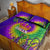 Mardi Gras Quilt Bed Set Tie-dye Style - Queen - Wonder Print Shop