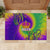 Mardi Gras Rubber Doormat Tie-dye Style - Queen - Wonder Print Shop