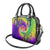 Mardi Gras Shoulder Handbag Tie-dye Style - Queen