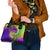 Mardi Gras Shoulder Handbag Tie-dye Style - Queen