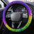 Mardi Gras Steering Wheel Cover Tie-dye Style - Queen - Wonder Print Shop