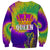 Mardi Gras Sweatshirt Tie-dye Style - Queen - Wonder Print Shop