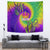 Mardi Gras Tapestry Tie-dye Style - Queen