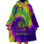 Mardi Gras Wearable Blanket Hoodie Tie-dye Style - Queen - Wonder Print Shop