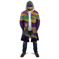 Faux Glitter Mardi Gras Pelican Cloak - Wonder Print Shop