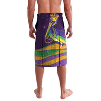 Faux Glitter Mardi Gras Pelican Lavalava - Wonder Print Shop