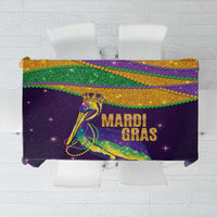 Faux Glitter Mardi Gras Pelican Tablecloth - Wonder Print Shop