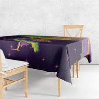 Faux Glitter Mardi Gras Pelican Tablecloth - Wonder Print Shop