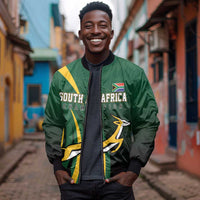 South Africa WC2026 Personalized Bomber Jacket Springboks Champion