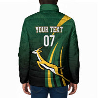 South Africa WC2026 Personalized Padded Jacket Springboks Champion