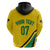 Personalised Jamaica Football Hoodie Reggae Boyz Retro WC 1998 Inspired - Wonder Print Shop