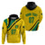 Personalised Jamaica Football Hoodie Reggae Boyz Retro WC 1998 Inspired - Wonder Print Shop